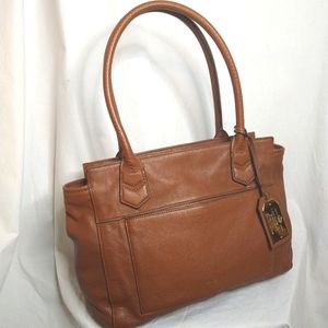 Ralph Lauren Leather Satchel ❤️